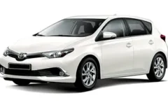 TOYOTA AURIS 1.3 PETROL OR SIMILAR